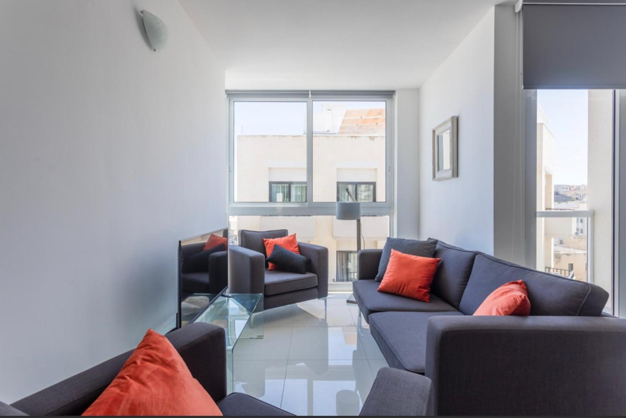 Saint Julian - Lovely Apartment With Terrace - Cityapartmentstay Saint Julian's Ngoại thất bức ảnh